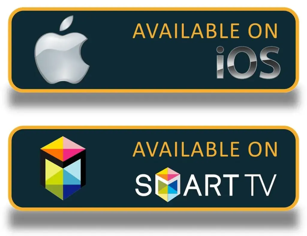 Krooz TV IPTV compatible with IOS and Smart TV TVs